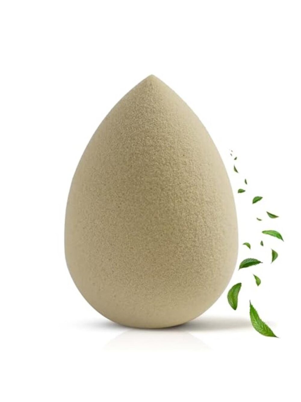 Green Tea Beauty Sponge - Plant-Based, Eco-Friendly, Cruelty-Free, Dye-Free &